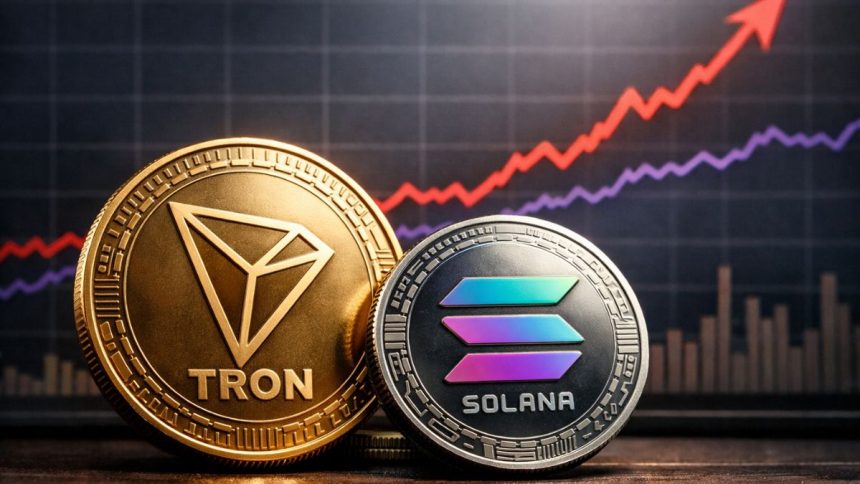Tron surpasses Solana to become network with most active users