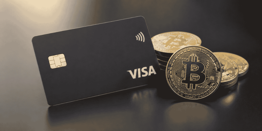 Visa promotes debit card compatible with Bitcoin and stablecoins