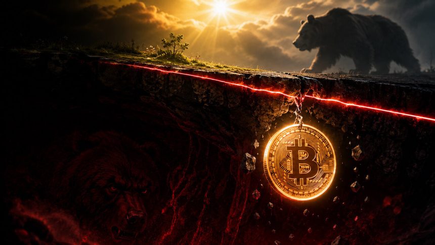 Bitcoin falls below the bear market line that traders can't ignore