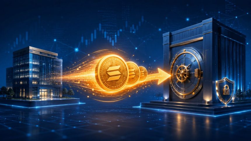 Forward Industries moves 455,784 SOL to Coinbase Prime as its Solana treasury faces heavy unrealized losses.