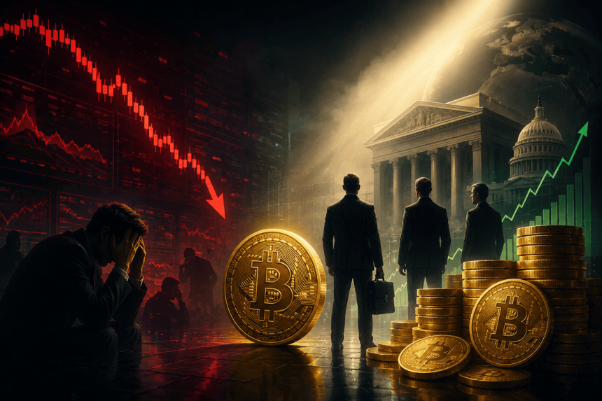Market panics, but not everyone is selling