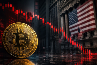Bitcoin falls along with Wall Street after unexpected jobs report