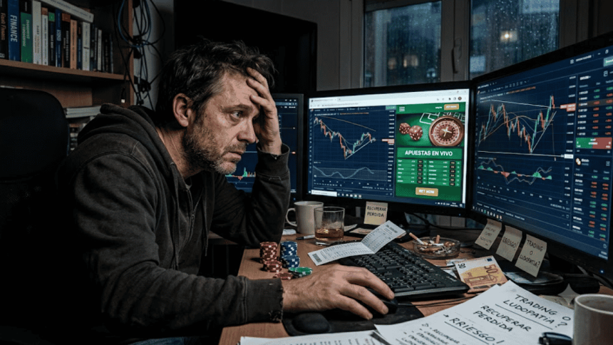 When trading becomes a gambling addiction