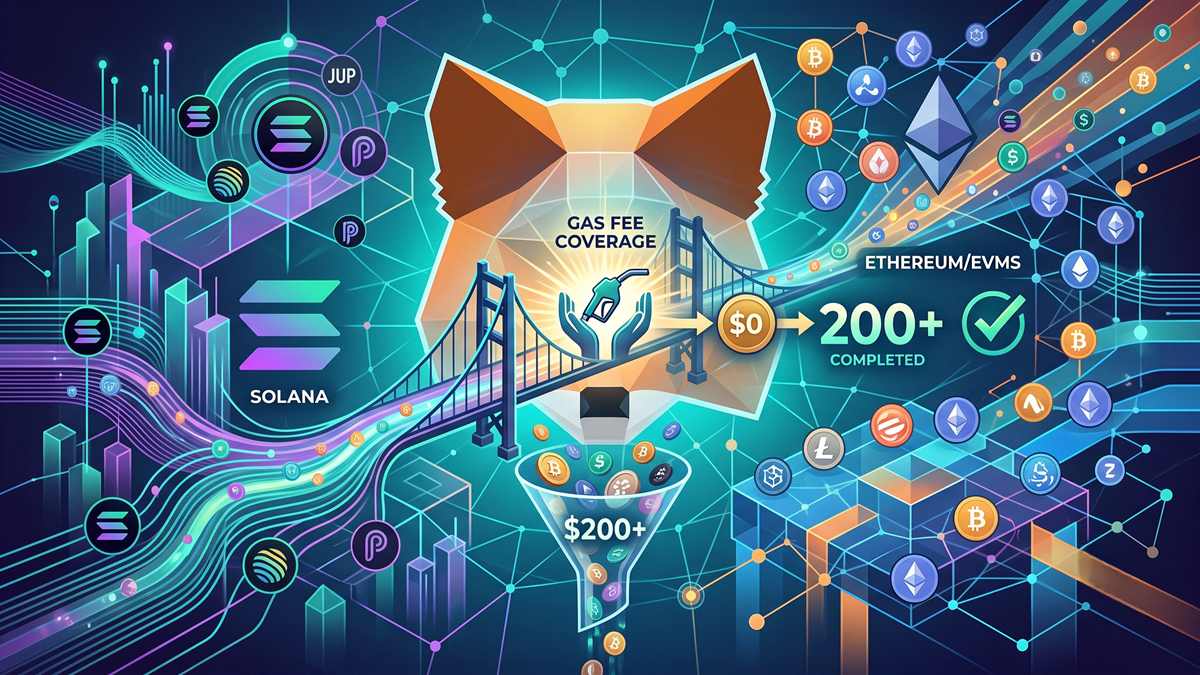 MetaMask will cover network fees for Solana swaps exceeding $200
